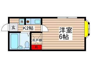 コ－ポ花園の物件間取画像